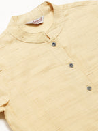 Jompers Women Beige Solid Kurta with Trousers & Dupatta - Distacart
