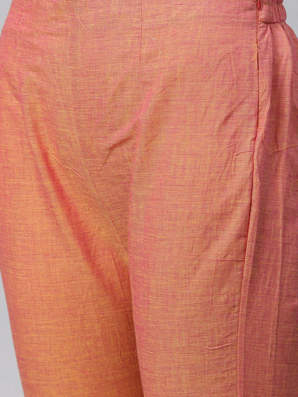 Jompers Women Pink Yoke Design Kurta with Trousers - Distacart