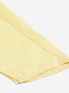 Jompers Women Yellow Embroidered Regular Sequinned Kurta with Trousers & With Dupatta