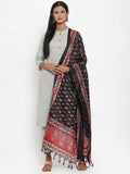 Jompers Women Grey Solid Kurta with Trousers & Dupatta - Distacart