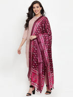 Jompers Women Pink Solid Kurta with Trousers & Dupatta - Distacart