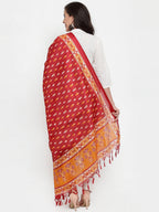 Jompers Women Off-White Solid Kurta with Trousers & Dupatta - Distacart