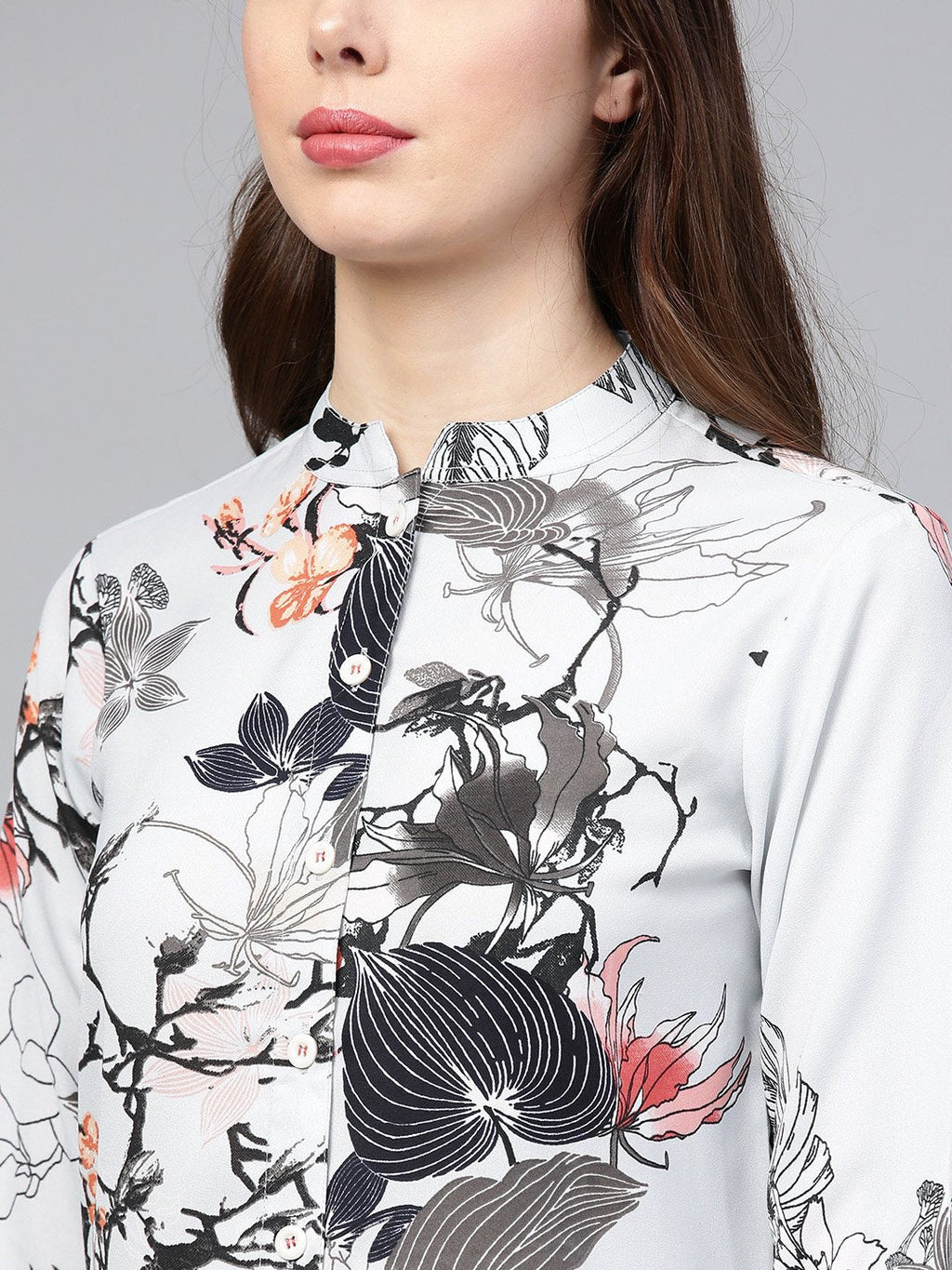 Jompers Women Blue & Black Printed Summer-cool A-line Kurta - Distacart