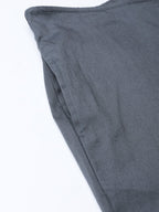 Jompers Women Grey Smart Fit Solid Bottom Flared Trousers - Distacart