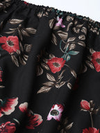 Jompers Women Black Printed Bardot Top - Distacart