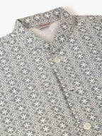 Jompers Men's Grey Embroidered Nehru Jackets