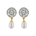 J Pearls Cheerful Pearl Drop Earrings - Real Pearl Jewelry - Distacart