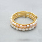 J Pearls Classic Pearl Bangles - Distacart