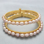 J Pearls Unique Pearl Bangles - Distacart