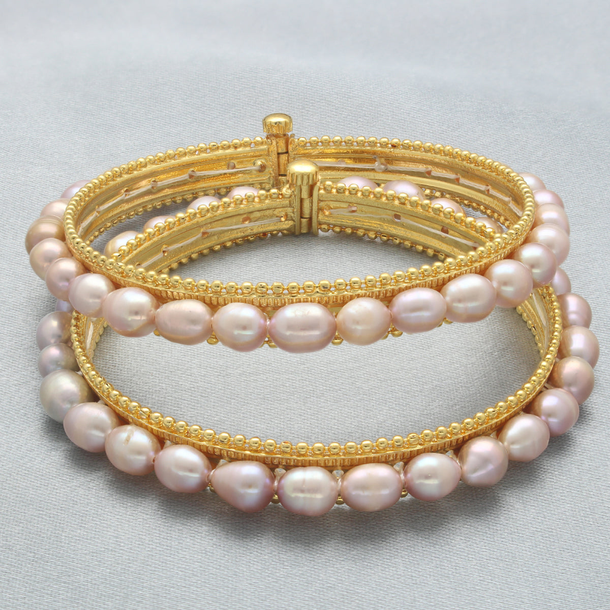 J Pearls Unique Pearl Bangles - Distacart