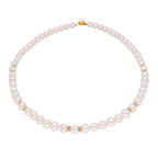 J Pearls Charming Pearl Necklace - Real Pearl Jewelry - Distacart