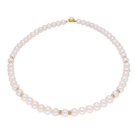 J Pearls Charming Pearl Necklace - Real Pearl Jewelry