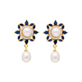 J Pearls Graceful Pearl Earrings - Real Pearl Jewelry - Distacart