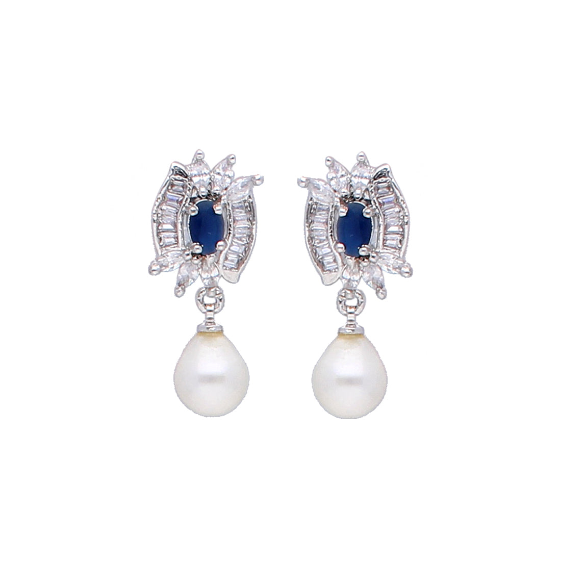 J Pearls Preety Pearl Earrings - Real Pearl Jewelry - Distacart