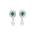 J Pearls Hrishita Pearl Earrings - Real Pearl Jewelry - Distacart