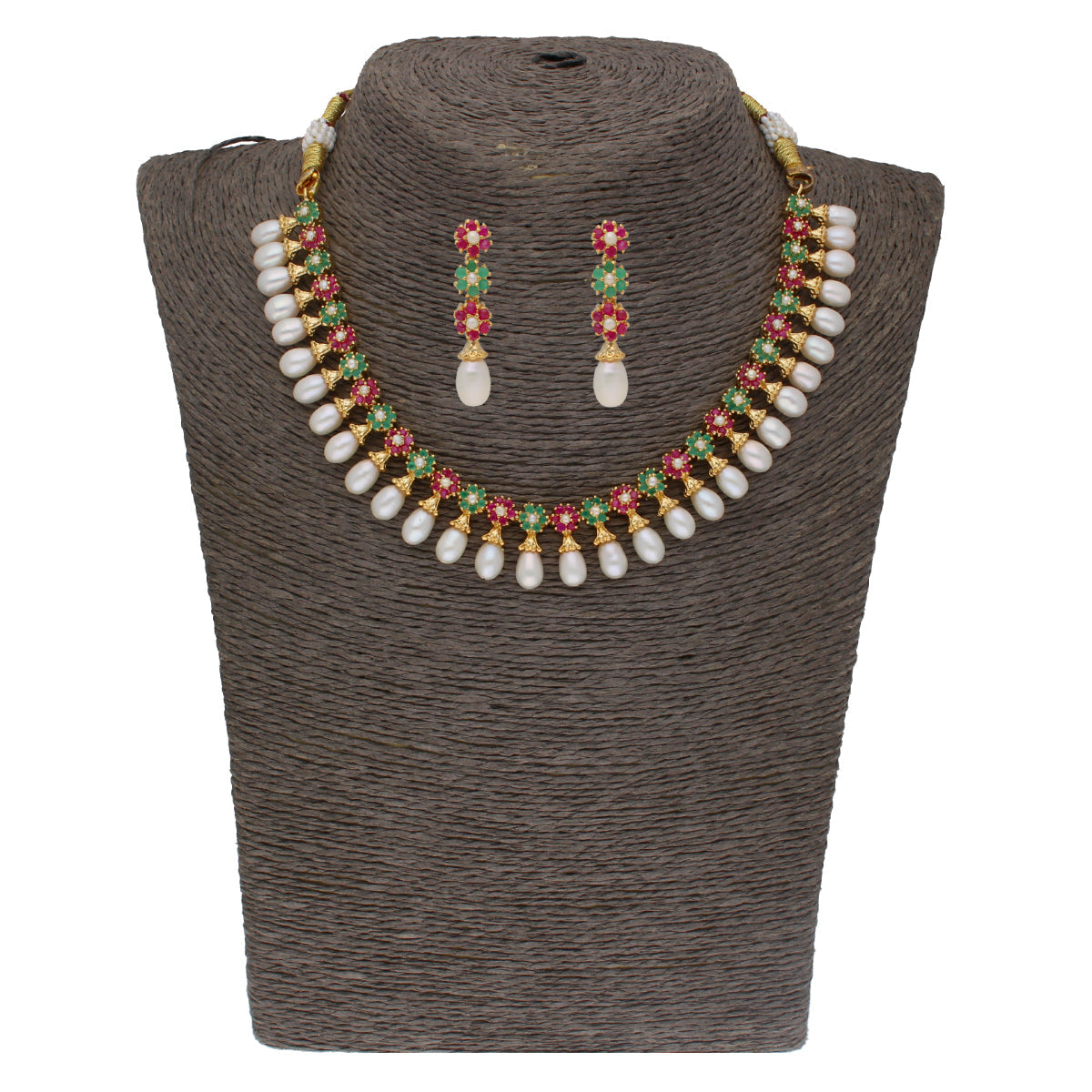 J Pearls Cherry Pearl Necklace - Real Pearl Jewelry - Distacart