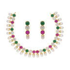 J Pearls Classic Pearl Necklace - Real Pearl Jewelry - Distacart