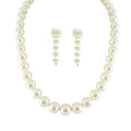J Pearls Single Line Pearls Set - Real Pearl Jewelry - Distacart