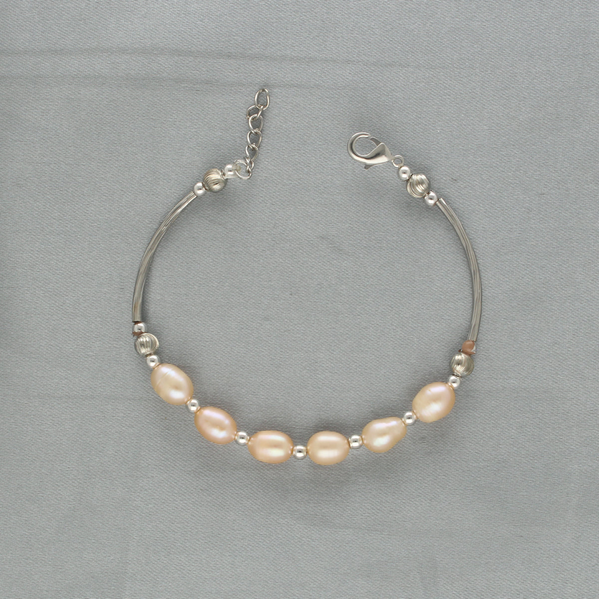 J Pearls Zivah 1 Line Pearl Bracelet - Distacart