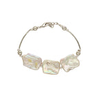 J Pearls Zarna 1 Line Pearl Bracelet - Distacart