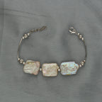 J Pearls Zarna 1 Line Pearl Bracelet - Distacart