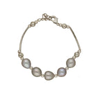J Pearls Zoya 1 Line Pearl Bracelet - Distacart