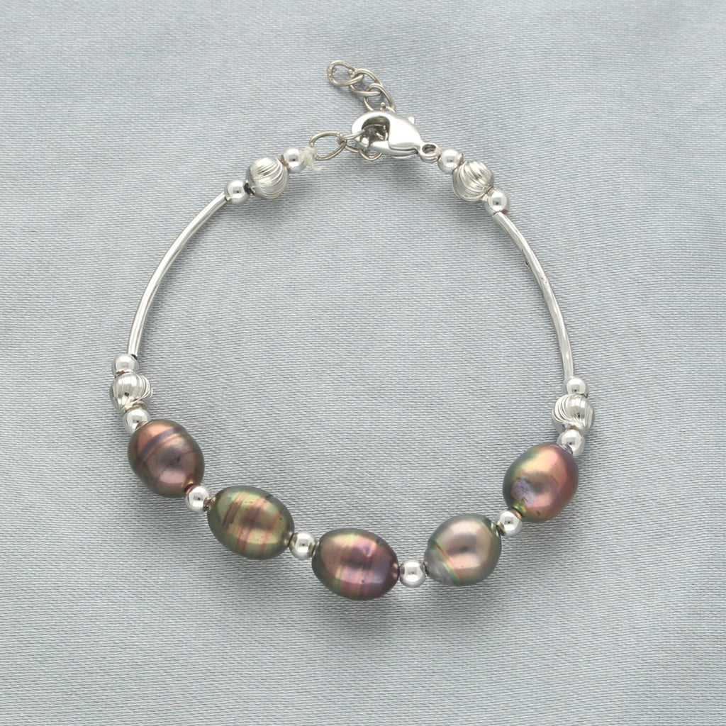J Pearls Zara 1 Line Pearl Bracelet - Distacart