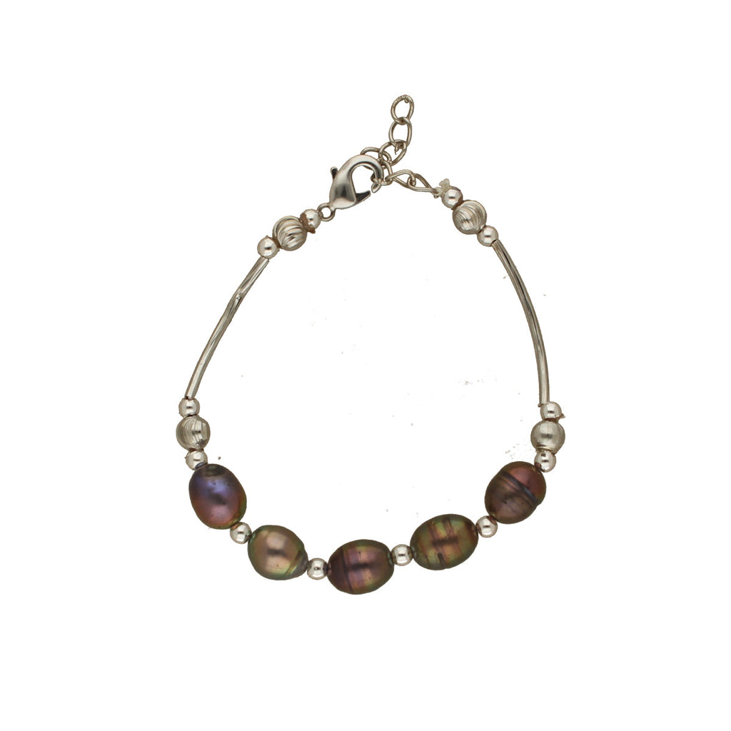 J Pearls Zara 1 Line Pearl Bracelet - Distacart