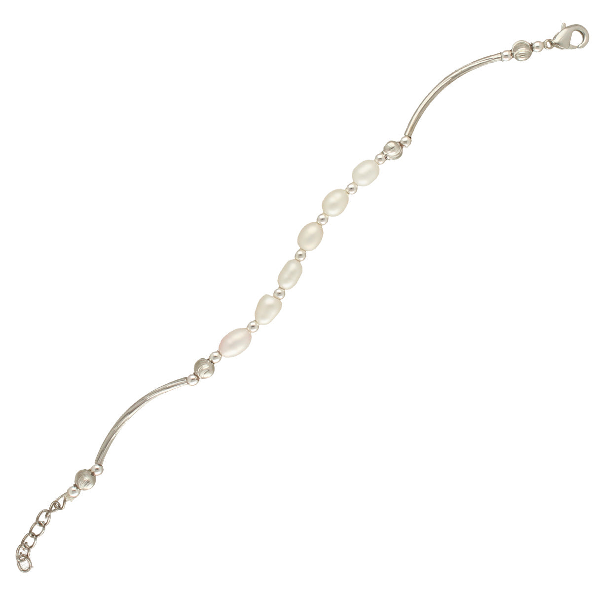 J Pearls Unique 1 Line Pearl Bracelet - Distacart
