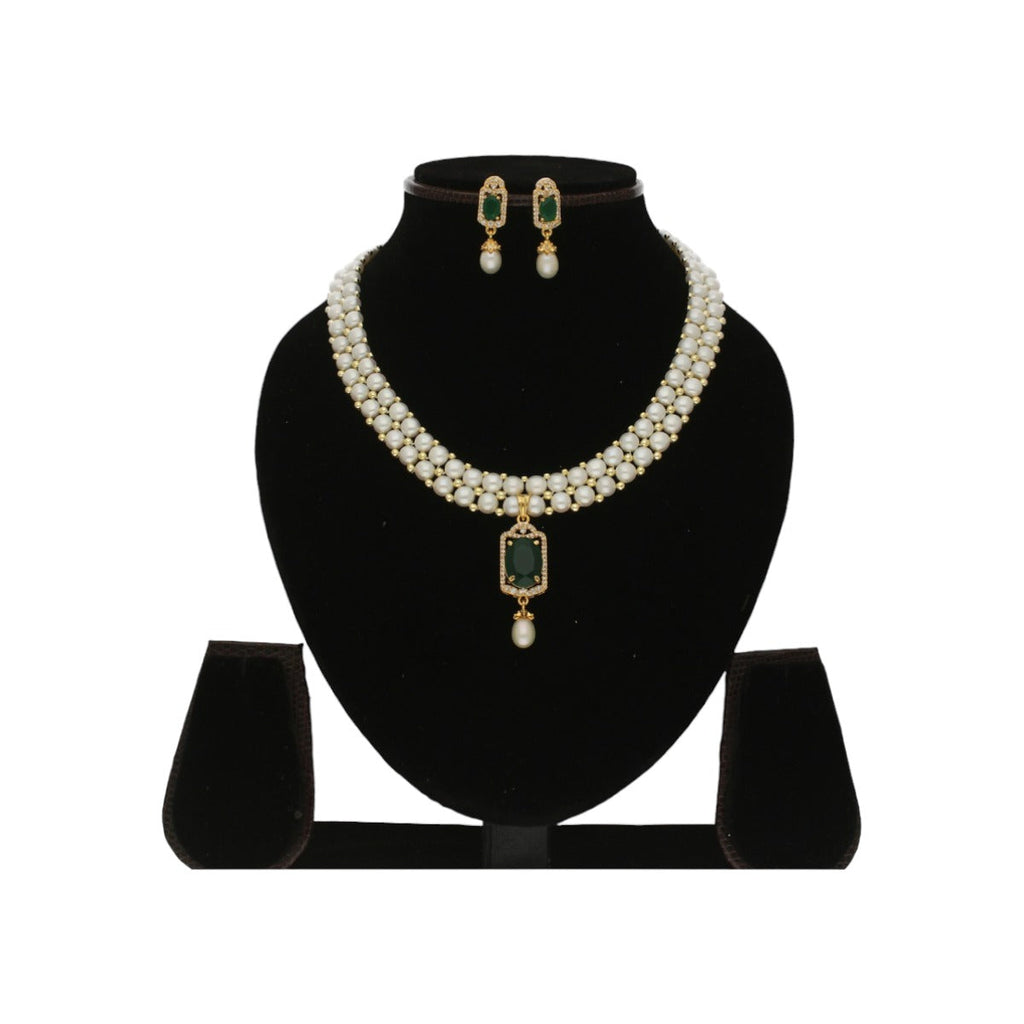 J Pearls Hiya 2 Lines Pearl Necklace