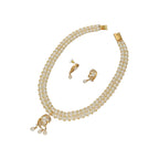 J Pearls Ehani 2 Lines Pearl Necklace