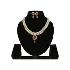 J Pearls Falak 2 Lines Pearl Necklace