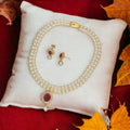 J Pearls Falak 2 Lines Pearl Necklace