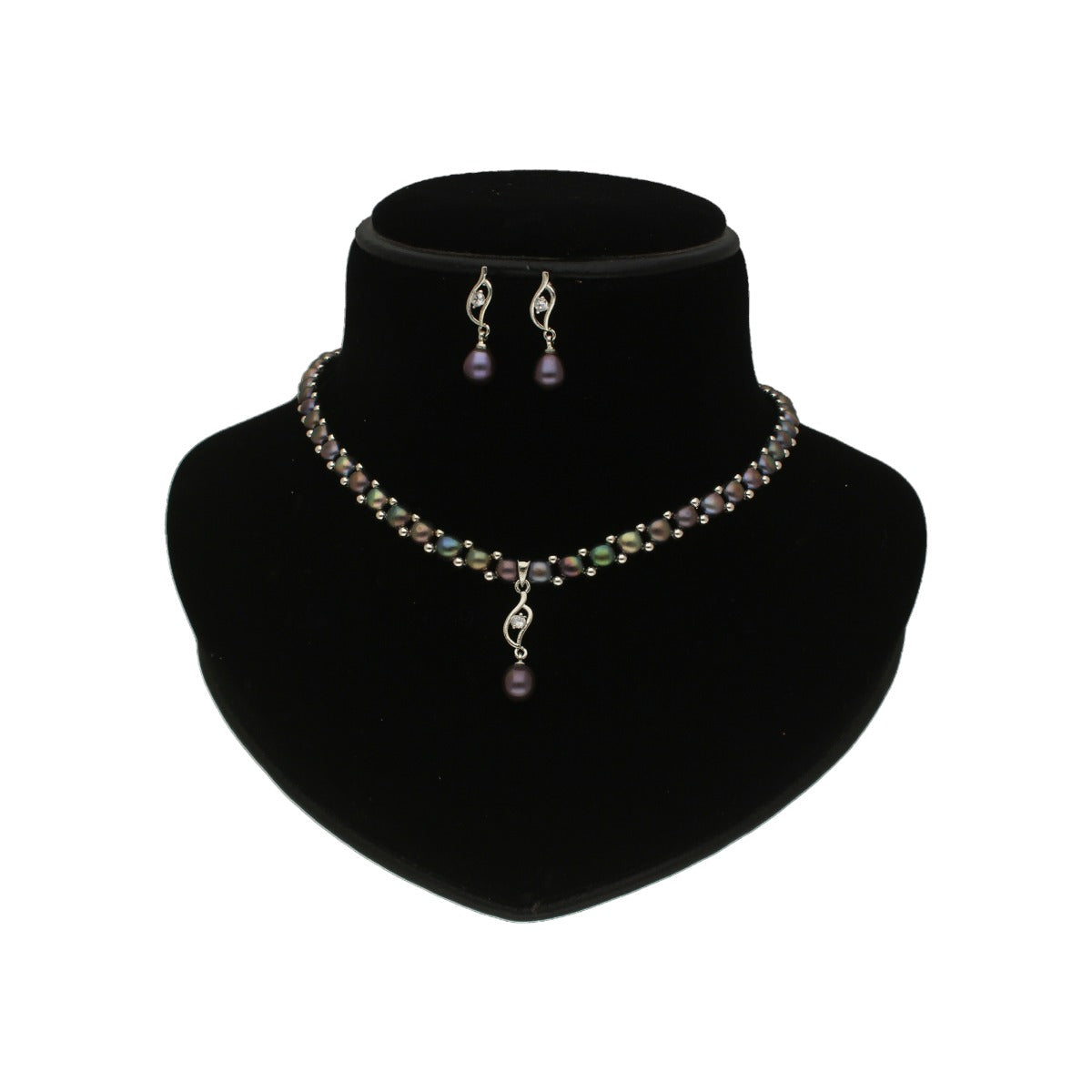 J Pearls Fancy 1 Line Pearl Necklace