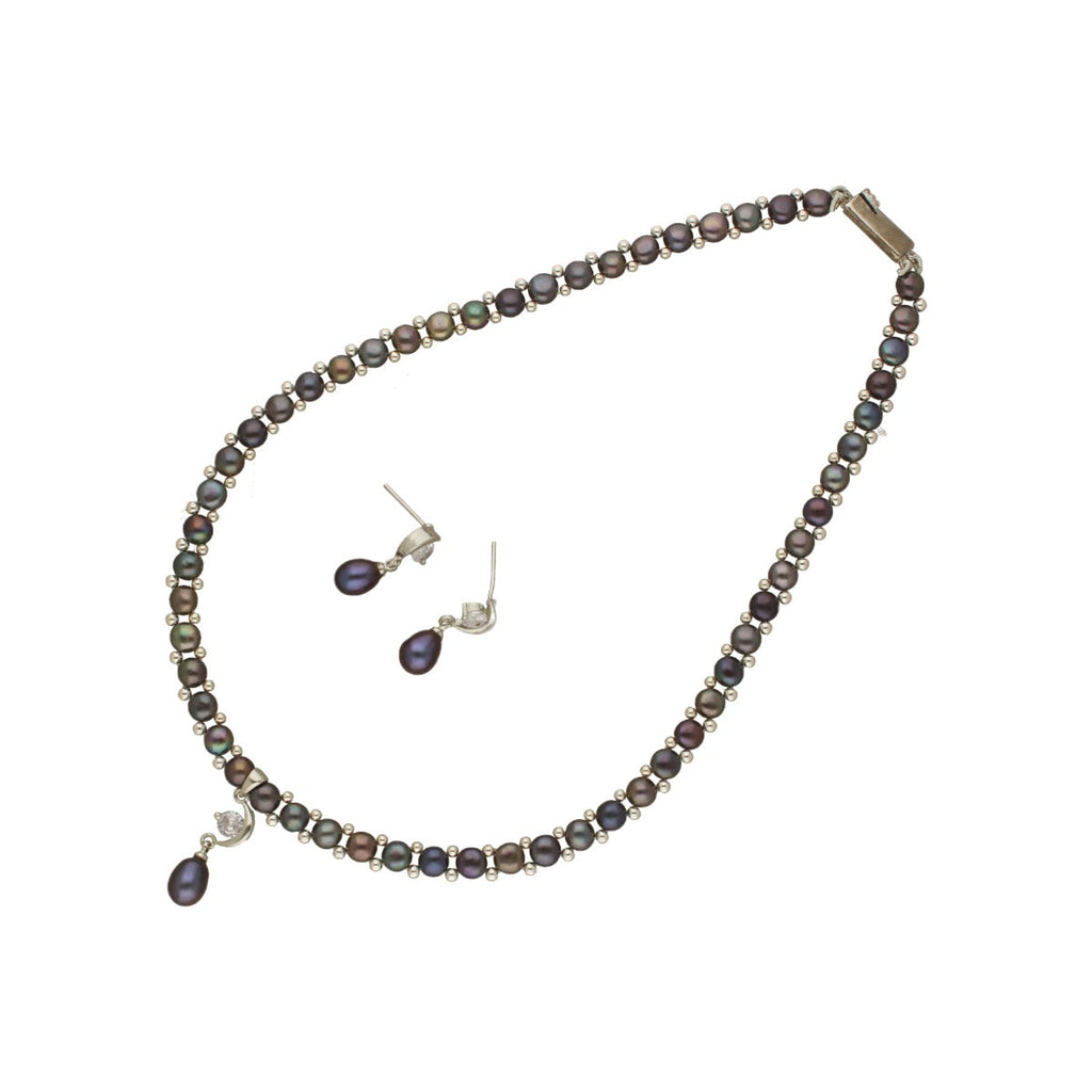 J Pearls Isha 1 Line Pearl Necklace