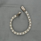 J Pearls Charm 1 Line Pearl Bracelet - Distacart