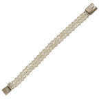 J Pearls Marvelous 2 Lines Pearl Bracelet - Distacart