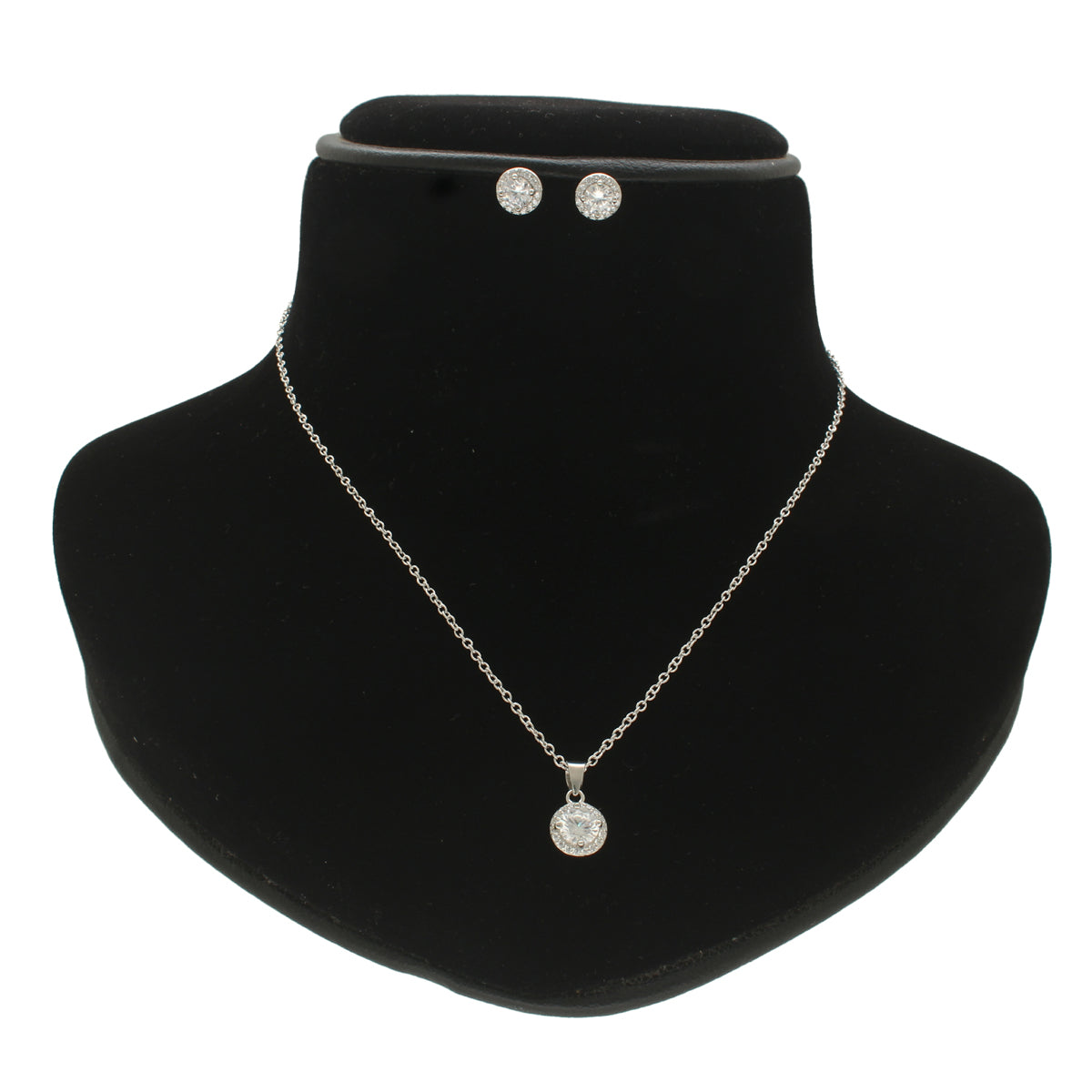 J Pearls Sophisticated 925 Silver Pendant Set