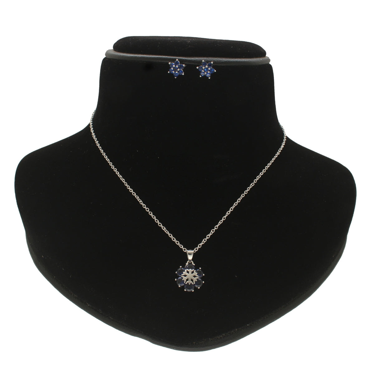 J Pearls Trendy 925 Silver Pendant Set