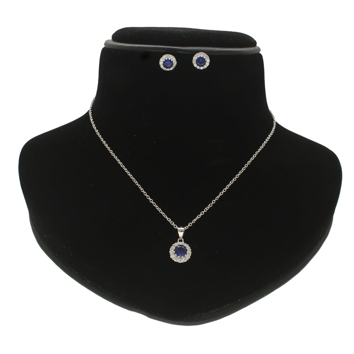 J Pearls Classic 925 Silver Pendant Set