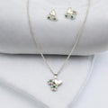 J Pearls Designer 925 Silver Pendant Set Jewelry