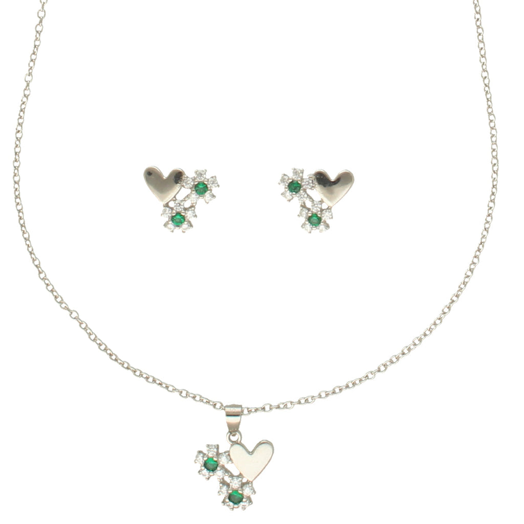 J Pearls Designer 925 Silver Pendant Set Jewelry