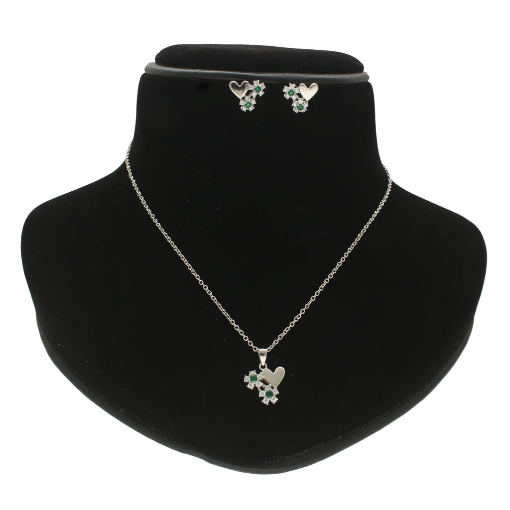 J Pearls Designer 925 Silver Pendant Set Jewelry