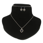 J Pearls Unique 925 Sterling Silver Pendant Set