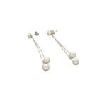 J Pearls Trendy 925 Silver Earrings - Distacart