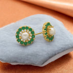 J Pearls Rhea Pearl Earrings Pack 5 - Distacart