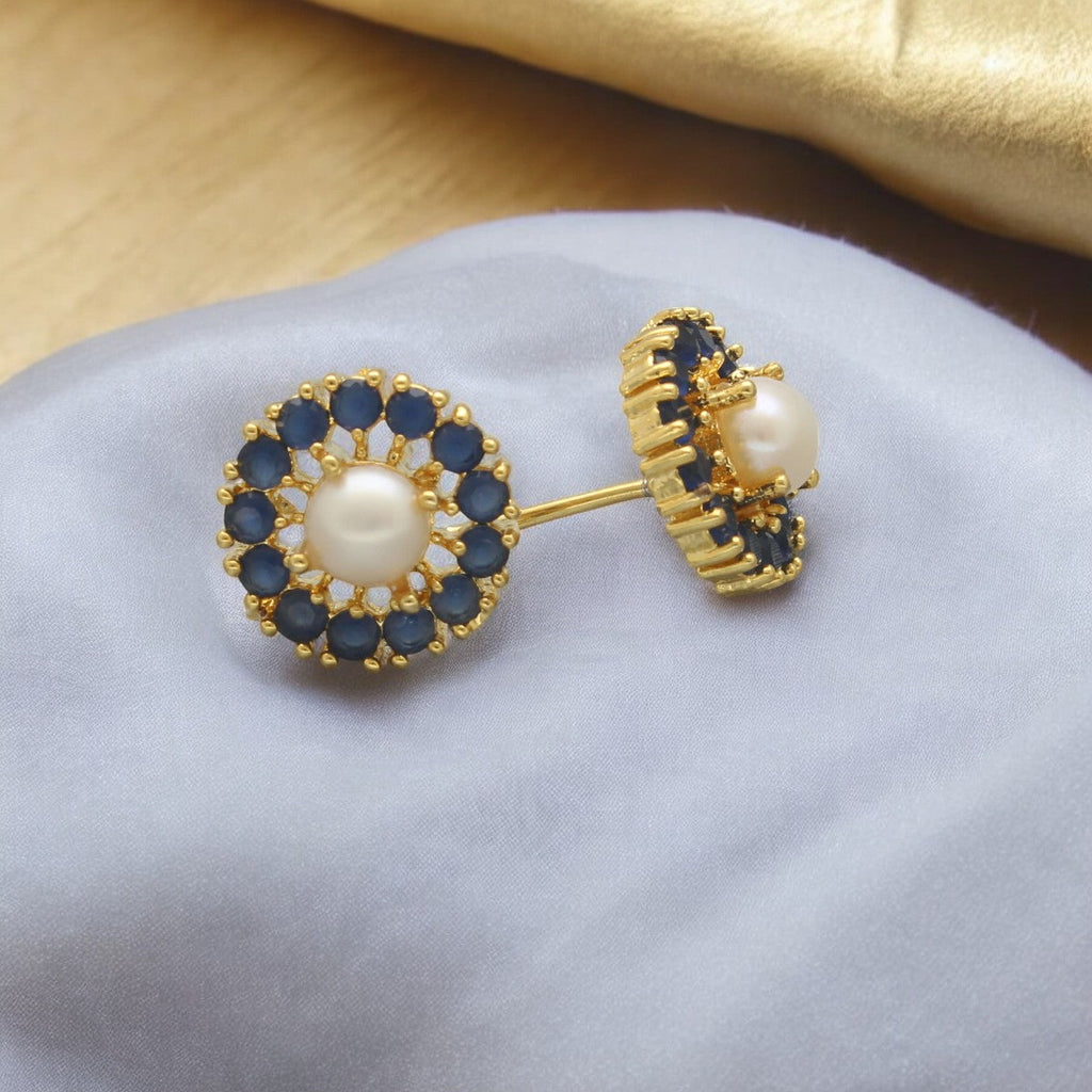 J Pearls Rhea Pearl Earrings Pack 5 - Distacart
