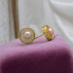 J Pearls Amod Pearl Earrings Pack 2 - Distacart