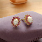 J Pearls Lubov Pearl Earrings Pack 4 - Distacart