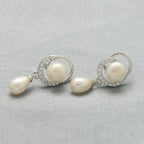 J Pearls Girik Pearl Earrings Pack 4 - Distacart